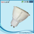 5w gu10 gu5.3 led spotlight white plastic housing